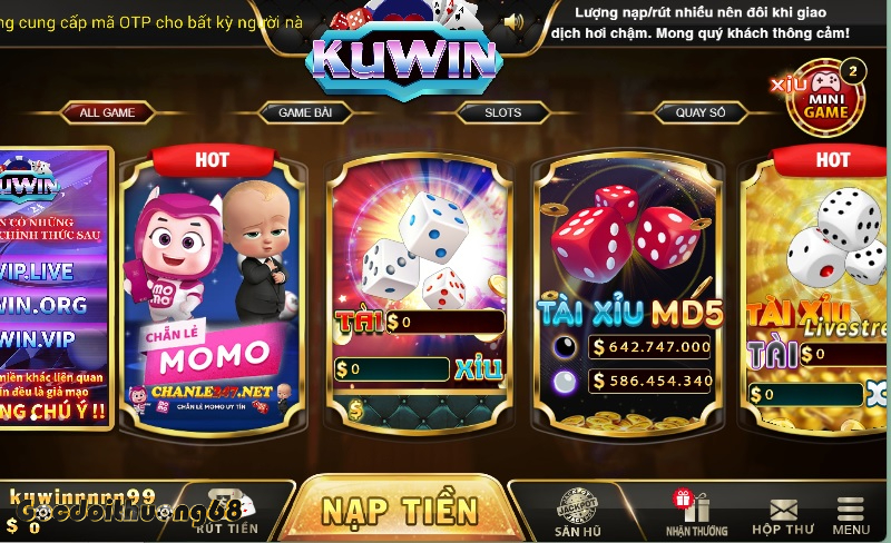 Kuwin - Cổng game bài đổi thưởng được ưa thích nhất hiện nay