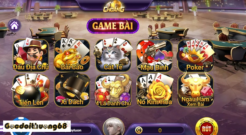 Sảnh game bài đổi thưởng đẳng cấp số 1 thị trường Châu Á