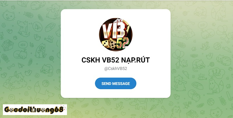Cách liên hệ với đội ngũ hỗ trợ của VB52 Club