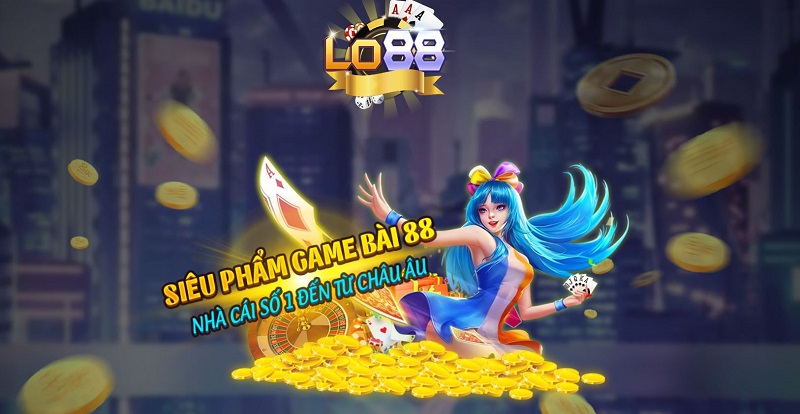 Giao diện bắt mắt của cổng game Lo88