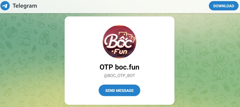 Liên hệ với cổng game nổ hũ online Bốc Club thuận tiện qua Telegram